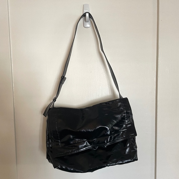 ZARA Embellished Flap Bag - Black - Picture 6 of 8